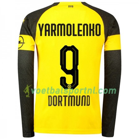 Borussia Dortmund Yarmolenko 9 Thuis Shirt 2018-19 L/S